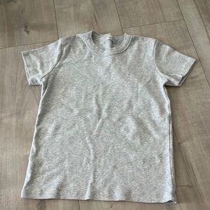 Brandy Melville Light Gray Chloe Top